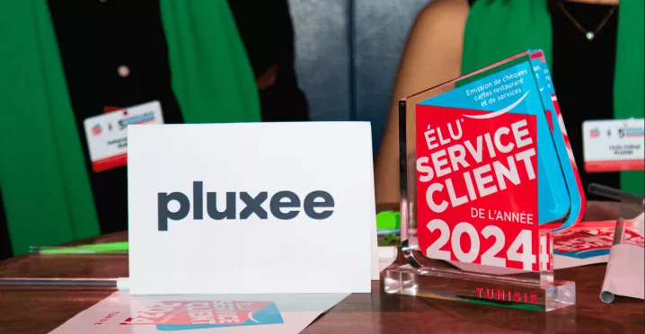 Pluxee Tunisie élu service client de l'année 2024