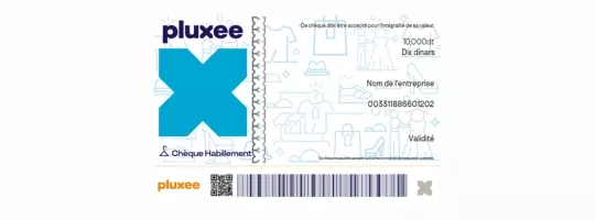 chèque Habillement pluxee tunisie